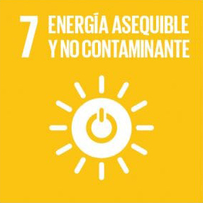 Ícono del ODS 07 - Energía asequible y no contaminante